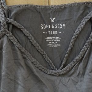 American Eagle Peplum tank